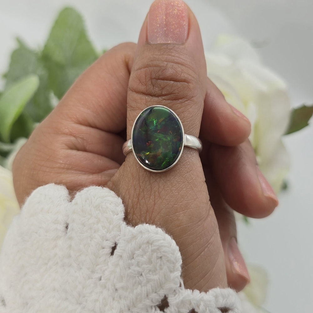 🥰 PRECIOUS OPAL RING - Picture 10 of 15